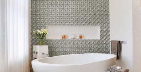Elegant pattern stencil, a favorite among most popular stencils for stylish decor projects