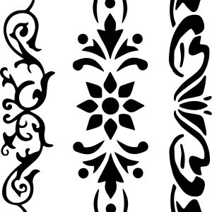 Borders & Stripes Stencils